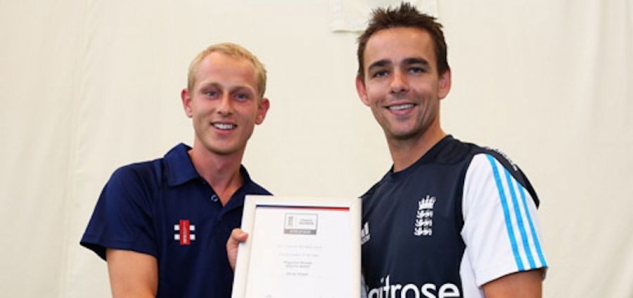 Gloucestershire coach Olly scoops ECB south west award