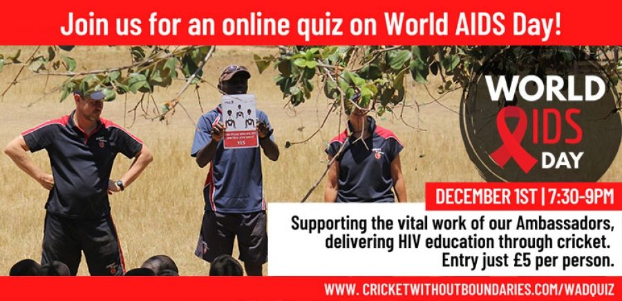 World AIDS Day Zoom Quiz - Wed 1st Dec
